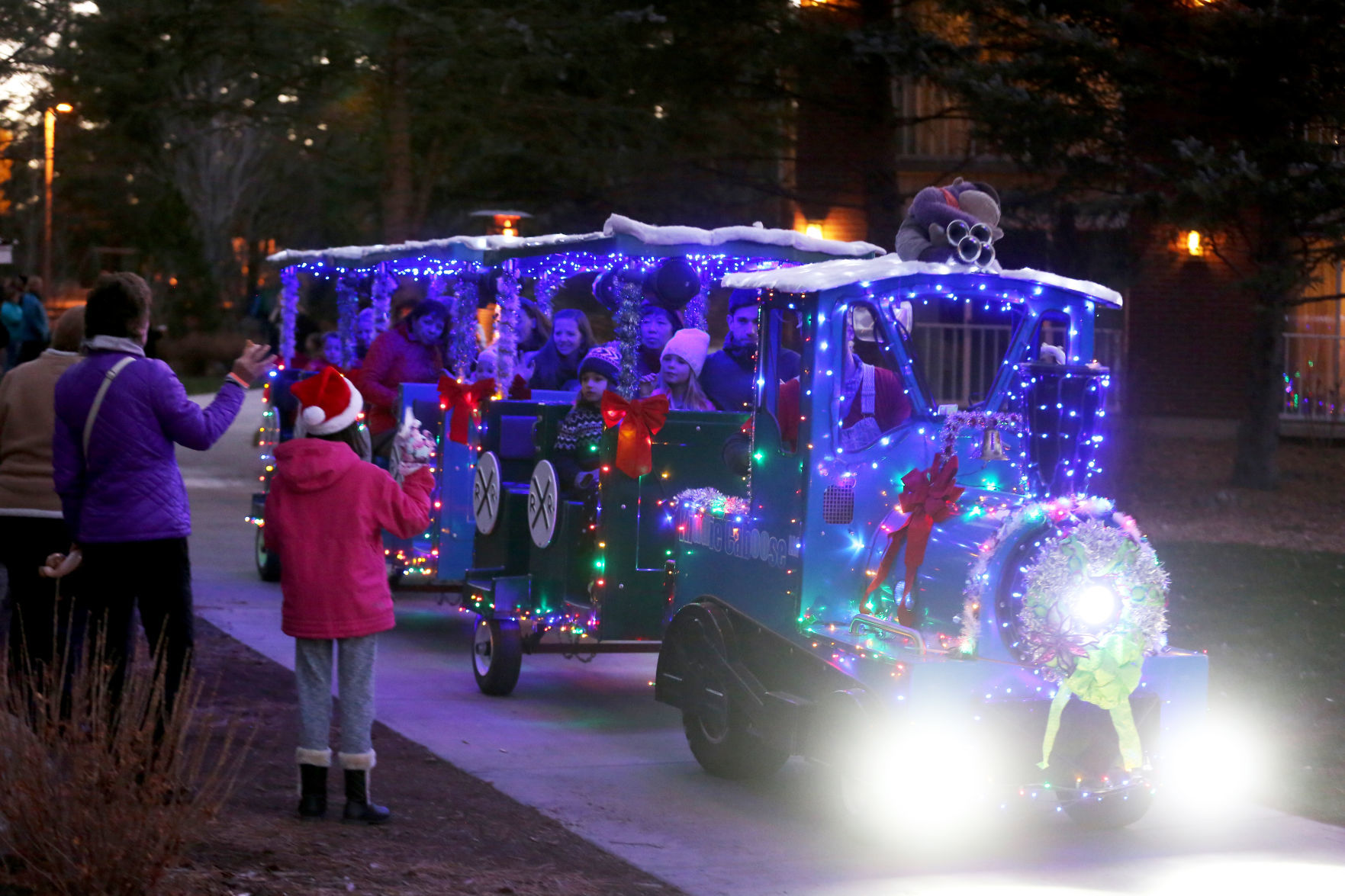 Getting on the Christmas Train
